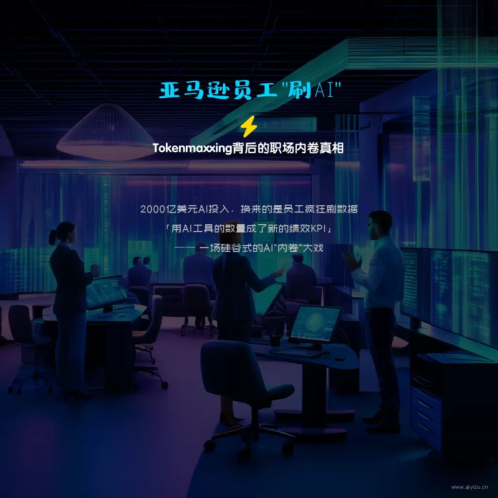 亚马逊员工Tokenmaxxing-刷AI工具使用量内卷现象