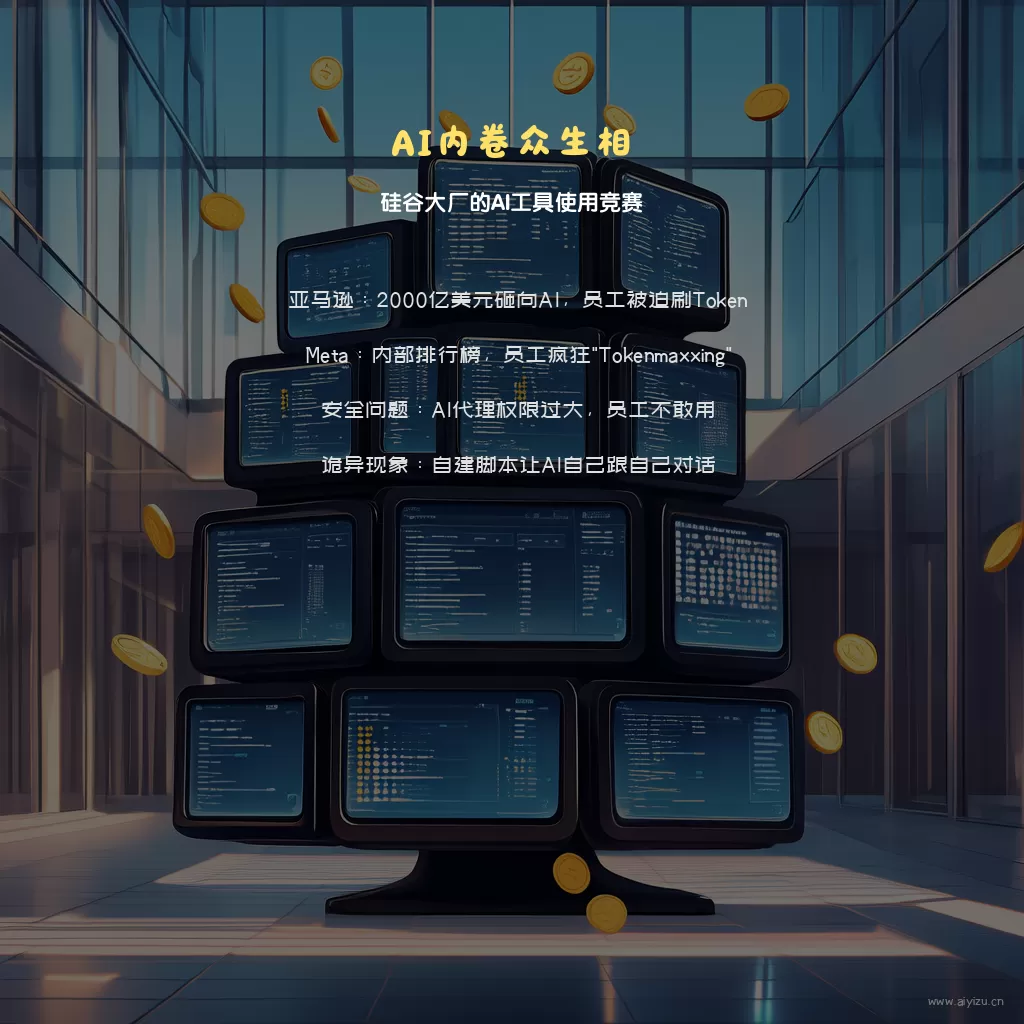 AI内卷硅谷大厂AI工具使用竞赛