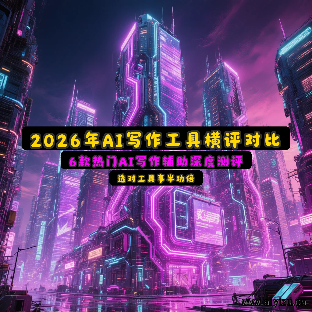 2026年AI写作工具深度对比：6款热门AI写作辅助软件横评推荐