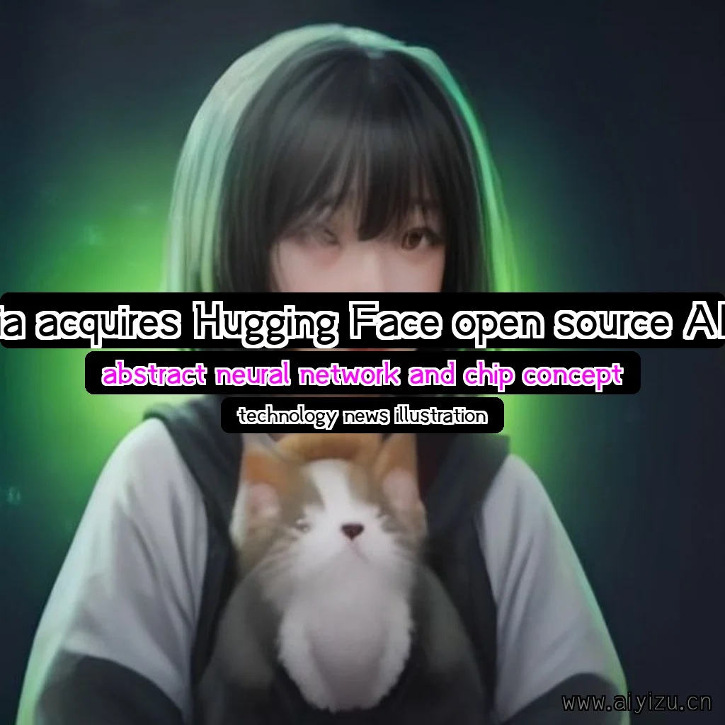 英伟达收购Hugging Face概念图