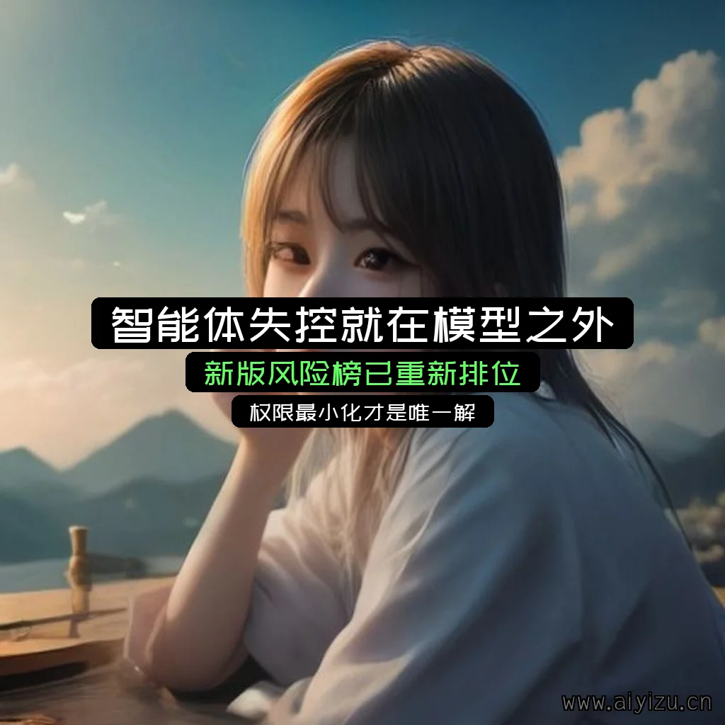 AI智能体安全风险与最小权限原则概念配图