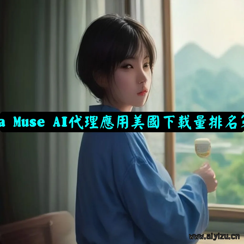Meta Muse AI代理应用美国区下载数据示意